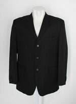 Blazer clássico makenji masculino preto