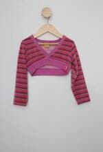 Bolero Infantil carinhoso listrado