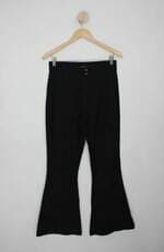 Calça de tecido cheers feminina preta