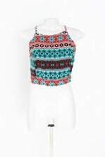 cropped feminino estampado