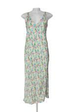 Vestido de seda Isabela Capeto estampado