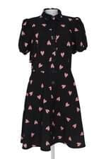 Vestido Antix feminino preto estampado