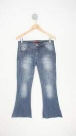 calça jeans mob feminina azul