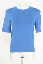 blusa zara feminina azul