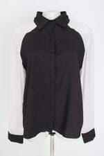 camisa mob feminina bicolor