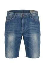 bermuda jeans Diesel feminina azul