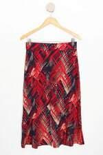 saia stroke feminina estampada