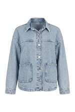 Jaqueta Jeans Feminina Zara Azul