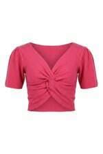 Cropped Feminino Costume Rosa 