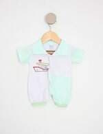 macaquinho kids estampado com bordado