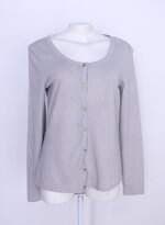 Cardigan marisa feminino estampado com poás
