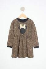 vestido disney kids estampado com silk