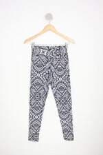 calça de tecido feminina estampada 