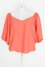 blusa ashua feminina laranja