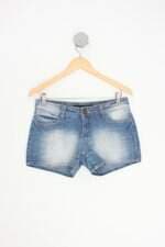 shorts jeans hering feminino azul