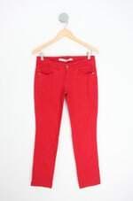 calça de sarja siberian feminina vermelha