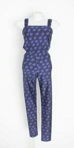 macacão esportivo essence feminino estampado com recortes