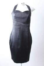 Vestido Preto Acetinado