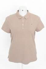 camisa polo tommy hilfiger feminina marrom