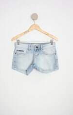 shorts jeans feminino azul