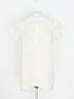 blusa feminina bege com renda