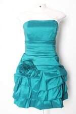 Vestido Verde Tafetá