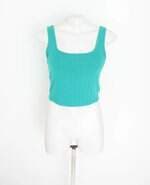 regata cropped cativa feminina verde