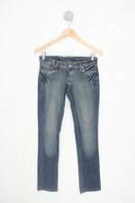 calça jeans handbook feminina azul