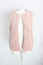 colete feminino rosê