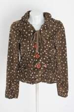 casaco shoulder feminino estampado 