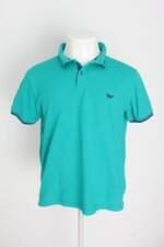 camisa polo M.Officer masculina verde