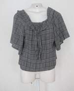 Blusa made for you feminina estampa xadrez 