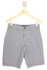 bermuda de sarja Banana Republic masculina cinza