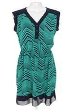 vestido feminino enfocus petite estampado com forro