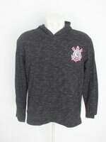 camisa Corinthians manga longa com capuz