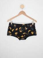 Sunga renner masculina preta looney tunes