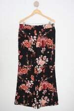calça de tecido C&A feminina estampada 