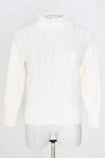 suéter feminino off white