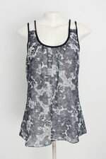 regata bobstore feminina estampada com transparência