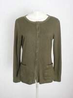 cardigan talita kume feminino verde