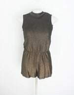 macaquinho código girls juvenil dourado