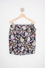 saia promod feminina estampada com sobreposição
