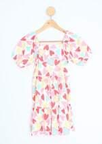 vestido renner kids estampada 