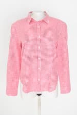 camisa collins feminina xadrez