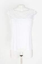 blusa lukita feminina branca com renda