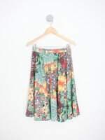 saia feminina estampada 