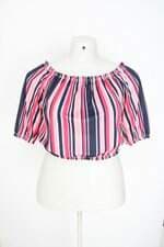blusa lin feminina listrada