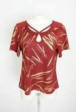 blusa feminina vermelha