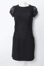 Vestido Preta Renda Mixed