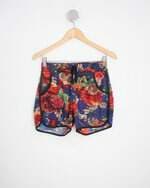 shorts feminino estampado